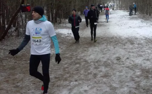 Biała Falenica. Zmrożona trasa sprzyjała rekordom - 15